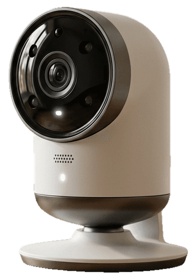 Smarte Innenkamera mit drehbarem Kopf